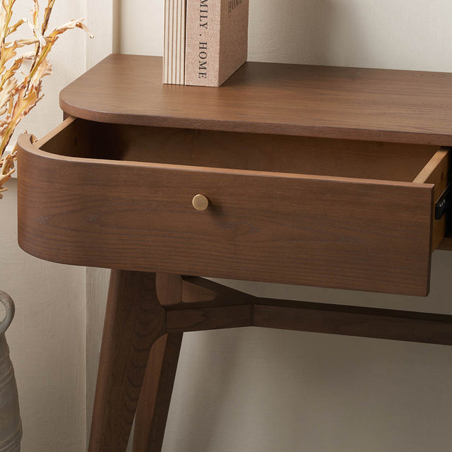 Meava Dark Ash Console Table