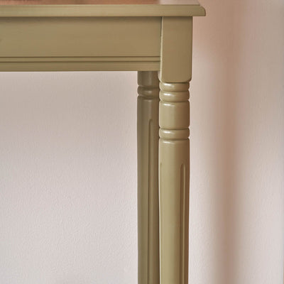 Cleveland Olive Pine Wood Large Console Table