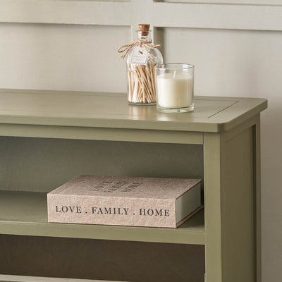 Stockton Olive Wood Shoe Storage Unit