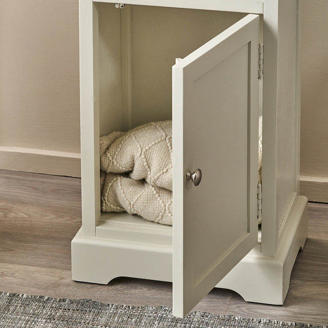 Stockton Linen Wood Slim Unit