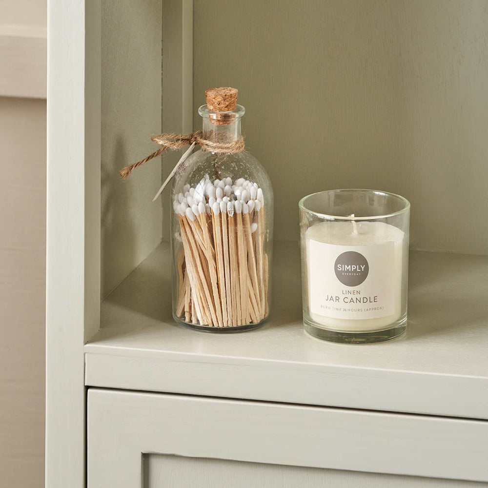 Stockton Linen Wood Slim Unit