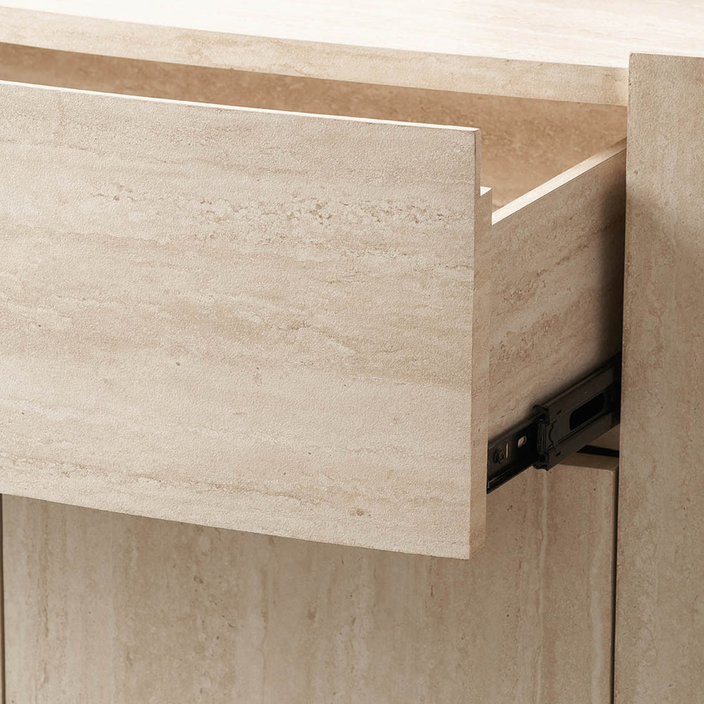 Treviso Travertine Effect Sideboard