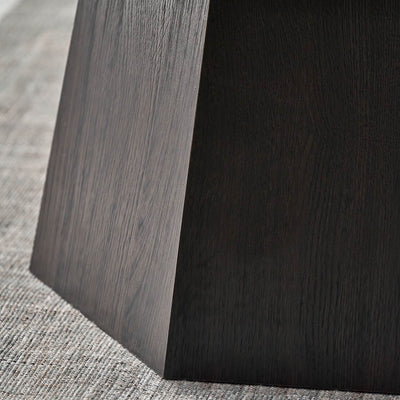 Myora Jade Marble Effect and Dark Brown Oak Veneer Coffee table