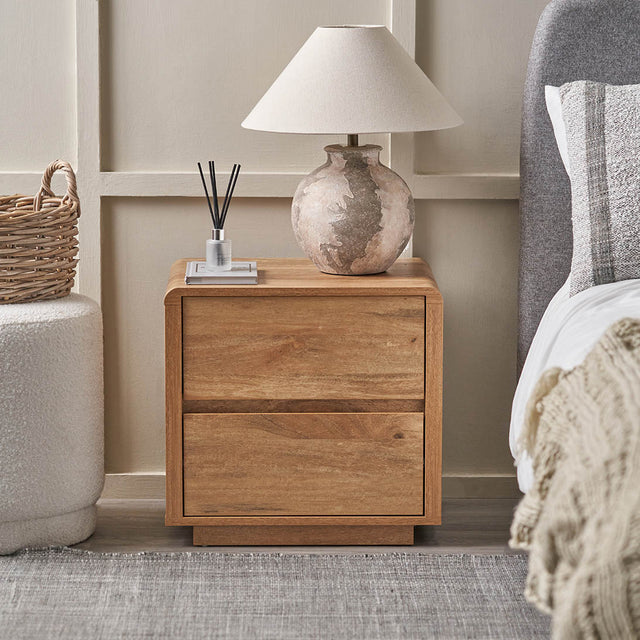 Woodley Oak Effect 2 Drawer Unit