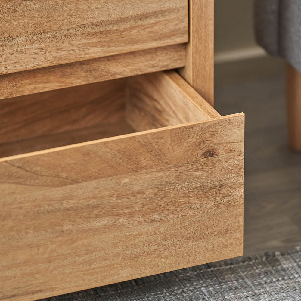 Woodley Oak Effect 2 Drawer Unit