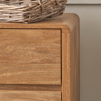 Woodley Oak Effect 5 Drawer Unit