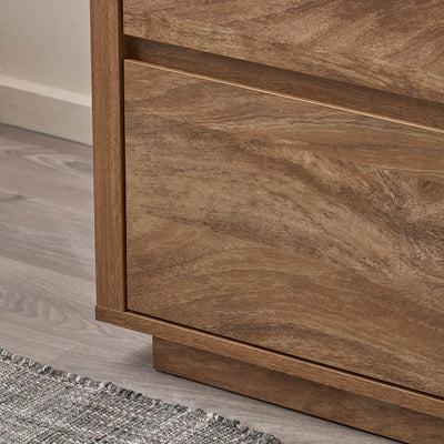 Woodley Oak Effect 6 Drawer Unit