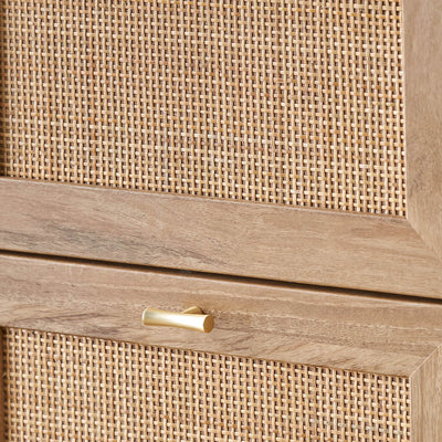 Hendrix Natural Rattan Tall Unit