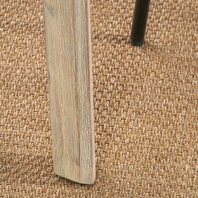 Giovanna White Sand Acacia Wood Dining Table