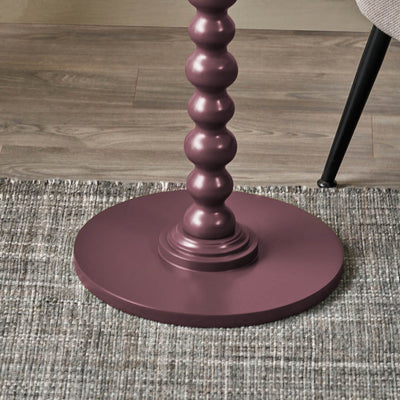 Margaux Mulberry Wood Bobble Side Table