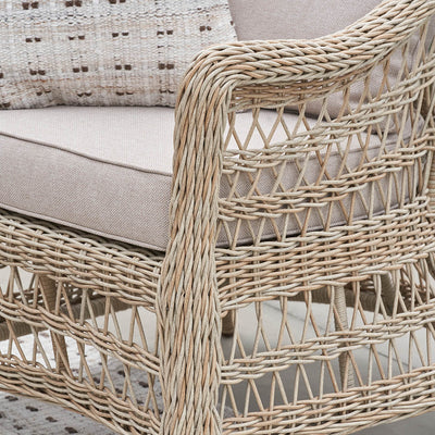 Palmi Woven Outdoor Corner Seating Set