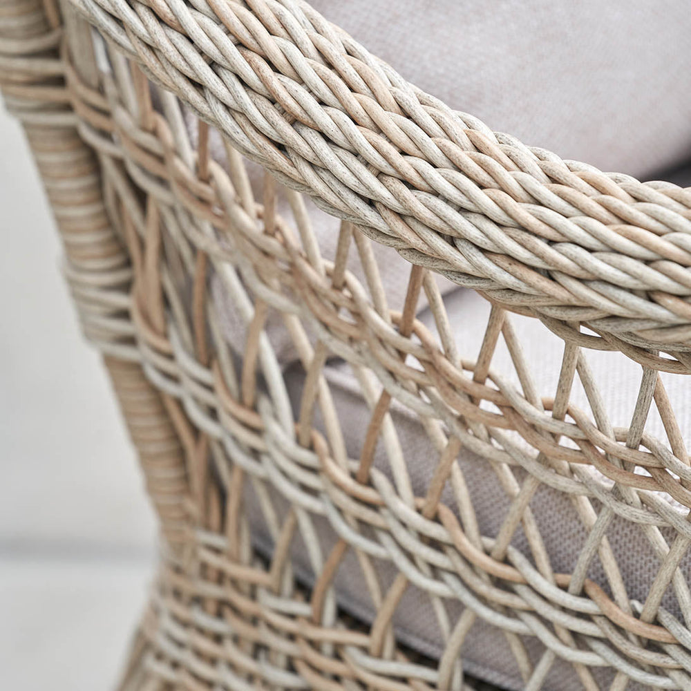 Palmi Woven Outdoor Corner Seating Set