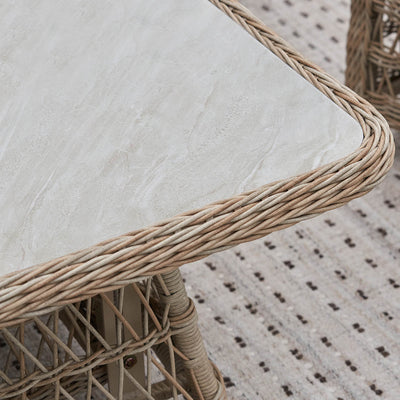 Palmi Woven Outdoor Corner Seating Set