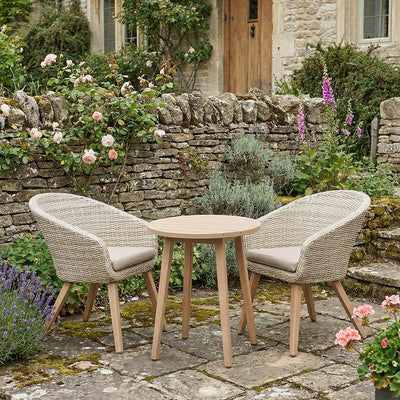 Fira Woven Outdoor Bistro Set