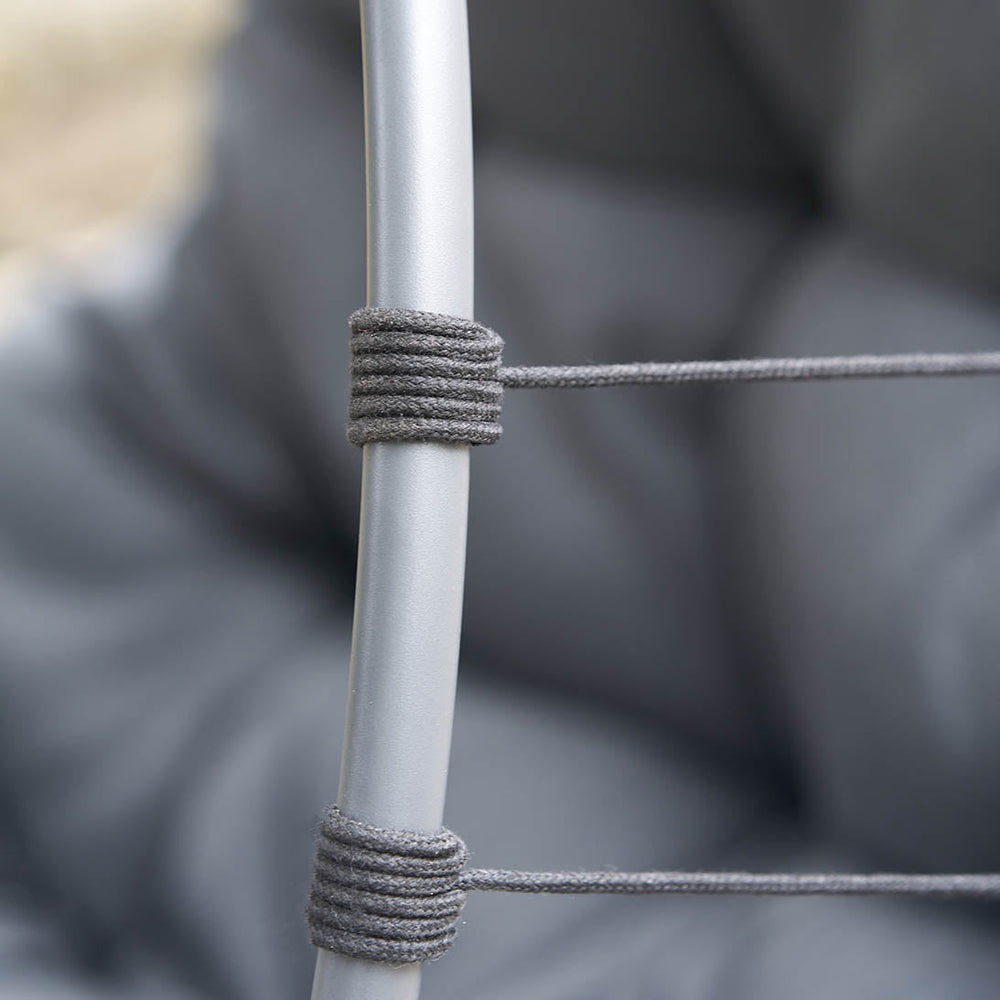 Livorno Anthracite Outdoor Hanging Chair