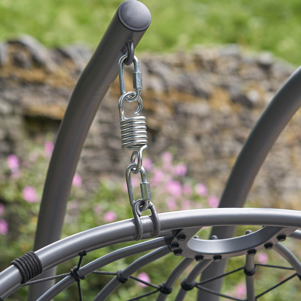 Livorno Anthracite Outdoor Double Hanging Chair