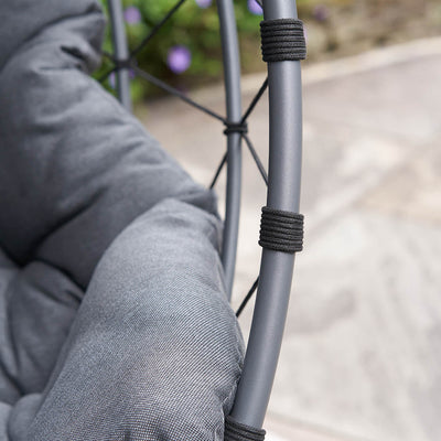 Livorno Anthracite Outdoor Double Hanging Chair