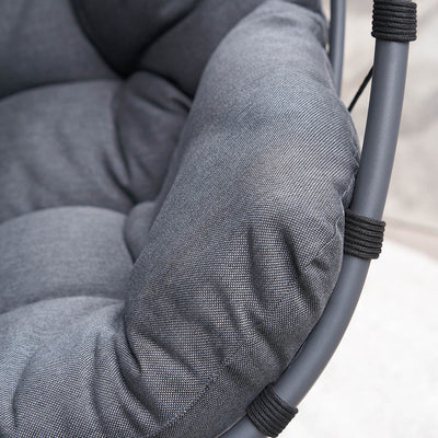 Livorno Anthracite Outdoor Double Hanging Chair