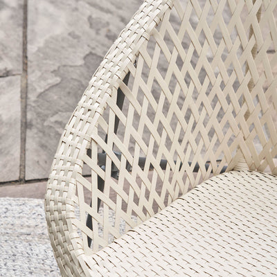 Evia Cream Foldable Garden Chair