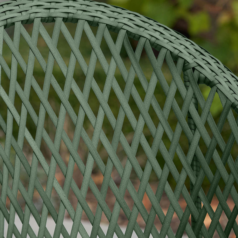 Evia Green Foldable Garden Chair