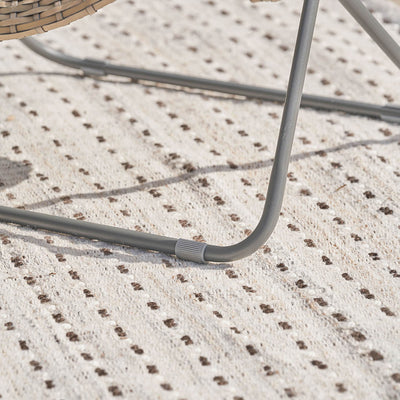 Evia Grey Foldable Garden Chair