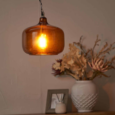 Radley Amber Glass Pendant