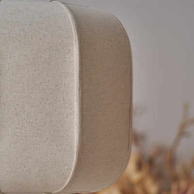 Otis Natural Linen Structured Pendant