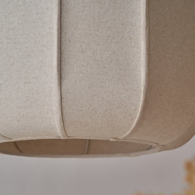 Otis Natural Linen Structured Pendant