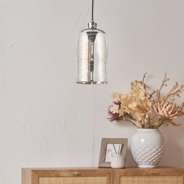 Octavia Mercurial Bubble Glass Pendant