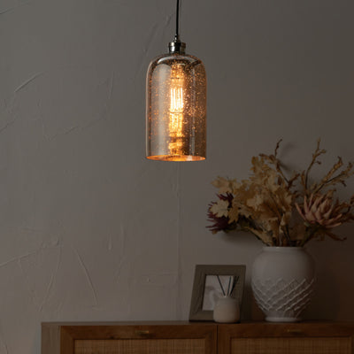 Octavia Mercurial Bubble Glass Pendant