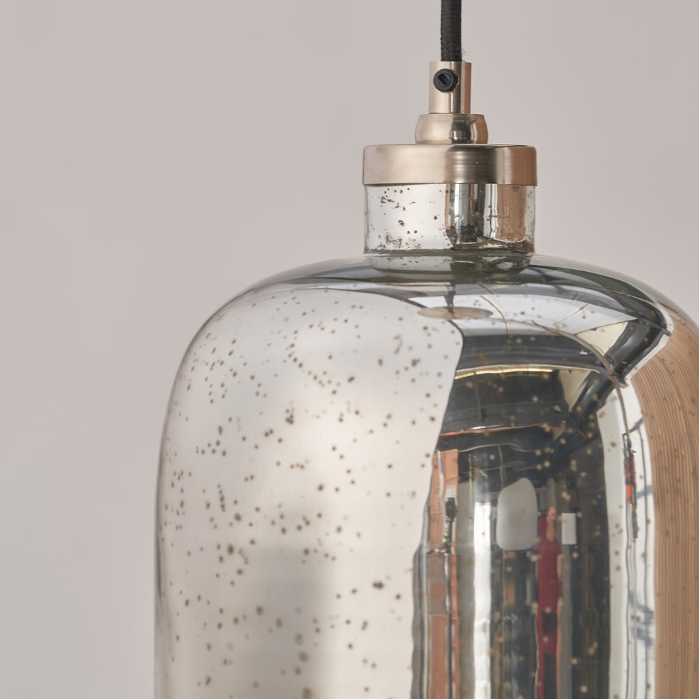 Octavia Mercurial Bubble Glass Pendant