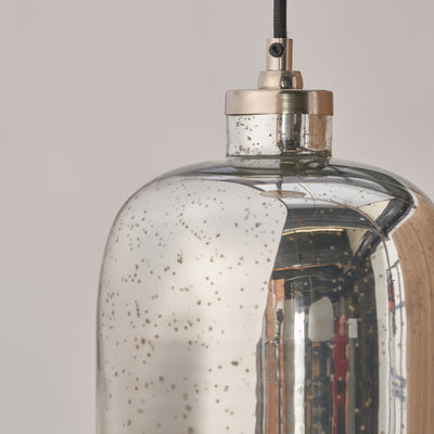 Octavia Mercurial Bubble Glass Pendant