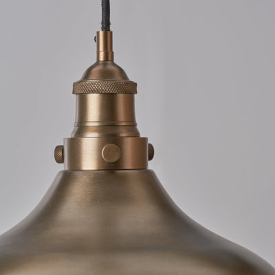 Lennon Antique Brass Café Metal Pendant