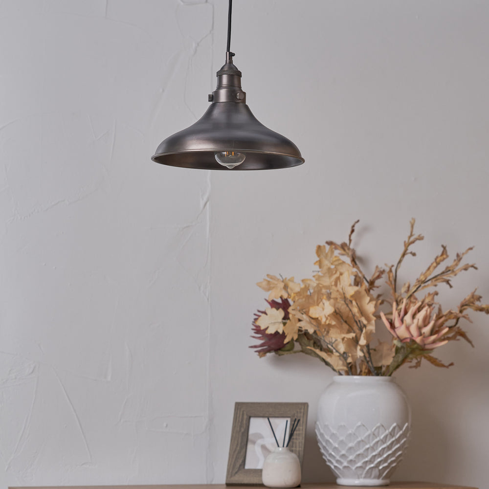 Lennon Antique Bronze Café Metal Pendant