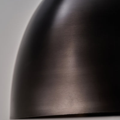 Ellington Antique Bronze Domed Metal Pendant