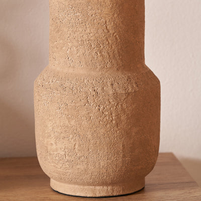Gaia Concrete Brown Stoneware Table lamp Base