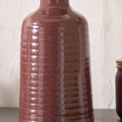 Kaisa Mulberry Reactive Glaze Table Lamp