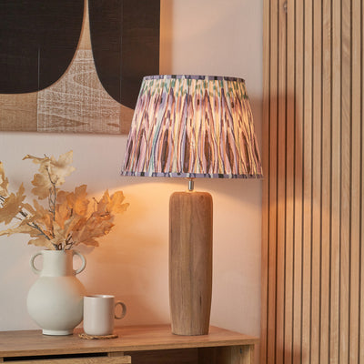 Anaya Natural Tapered Large Wood Table Lamp Base