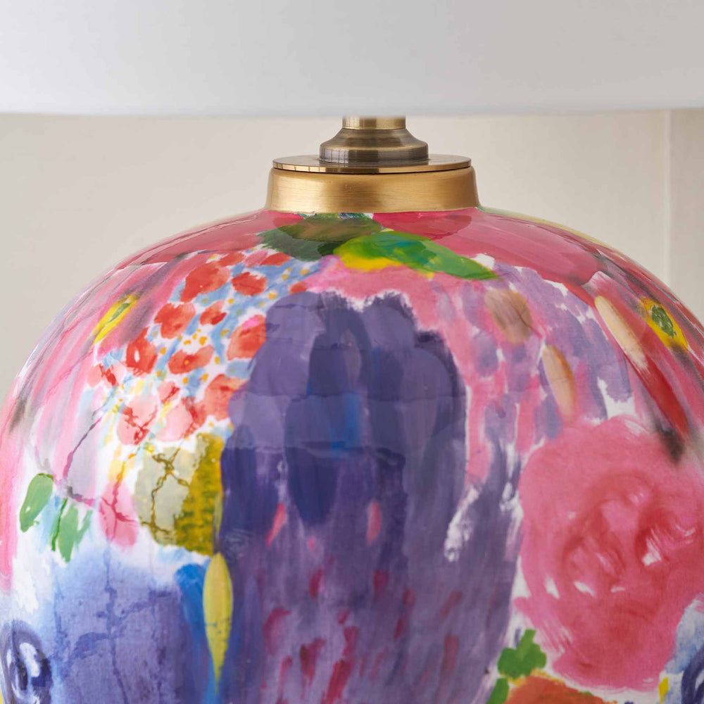 Jolie Multi Colour Ceramic Table Lamp Base