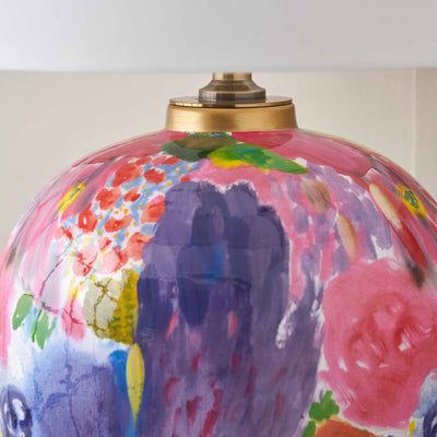 Jolie Multi Colour Ceramic Table Lamp Base