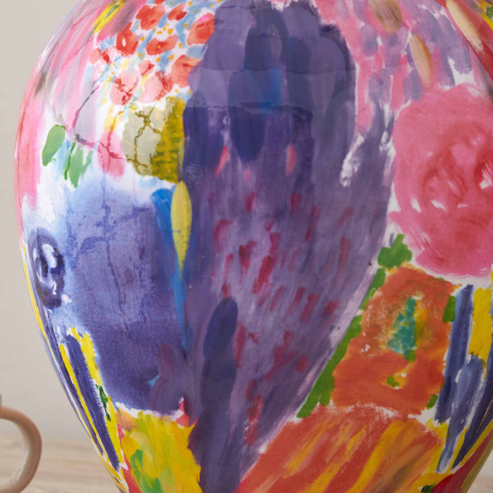 Jolie Multi Colour Ceramic Table Lamp Base