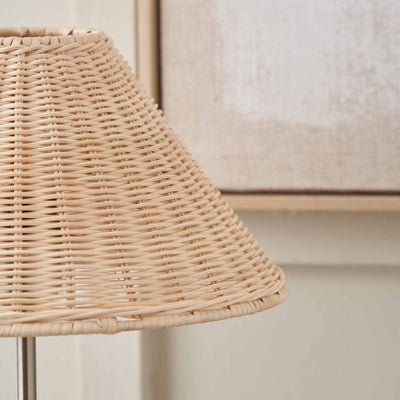 Halia Rattan Base and Shade Table Lamp
