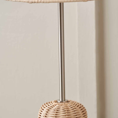 Halia Rattan Base and Shade Table Lamp
