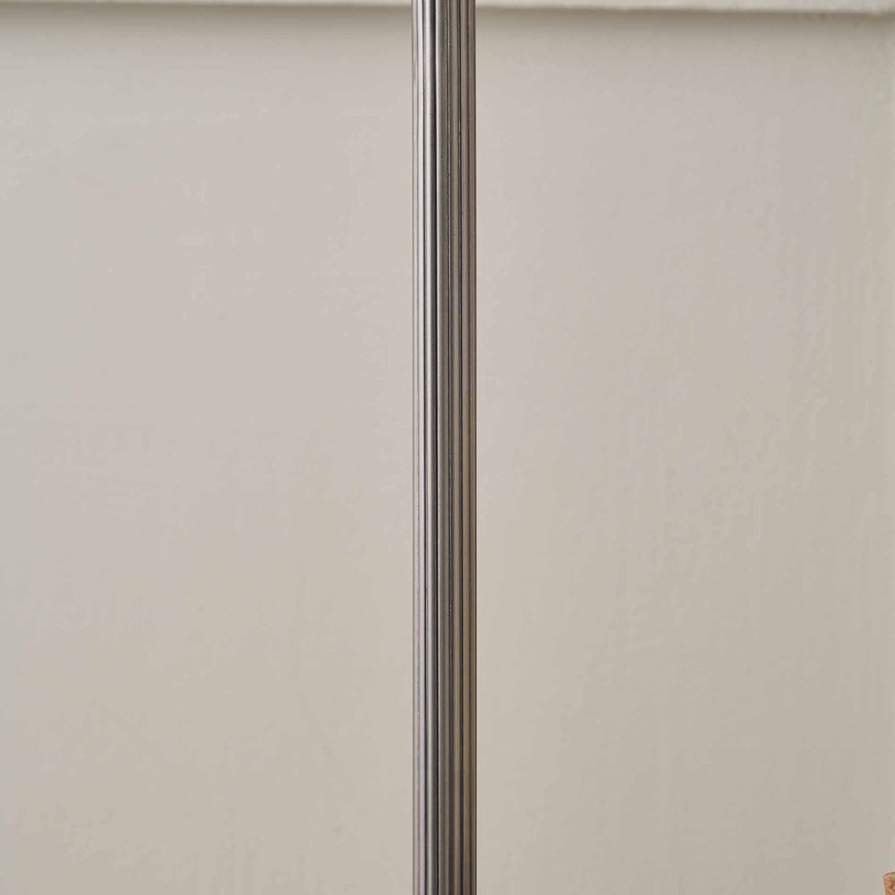 Marcello Antique Silver Metal Table Lamp Base