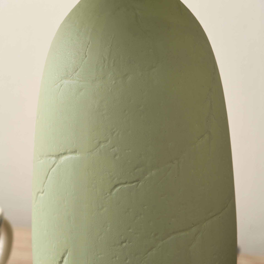 Avery Sage Vintage Textured Ceramic Table Lamp