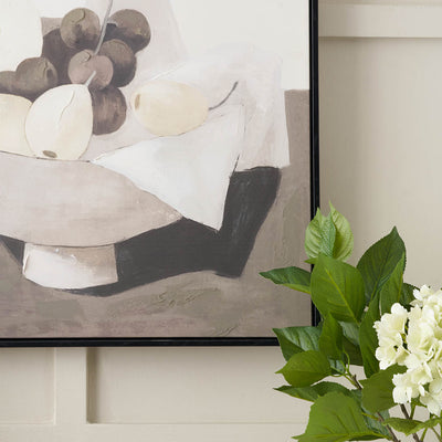 Delphine Fruit Design Canvas with Black Frame