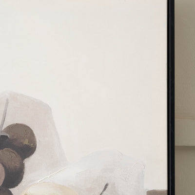 Delphine Fruit Design Canvas with Black Frame