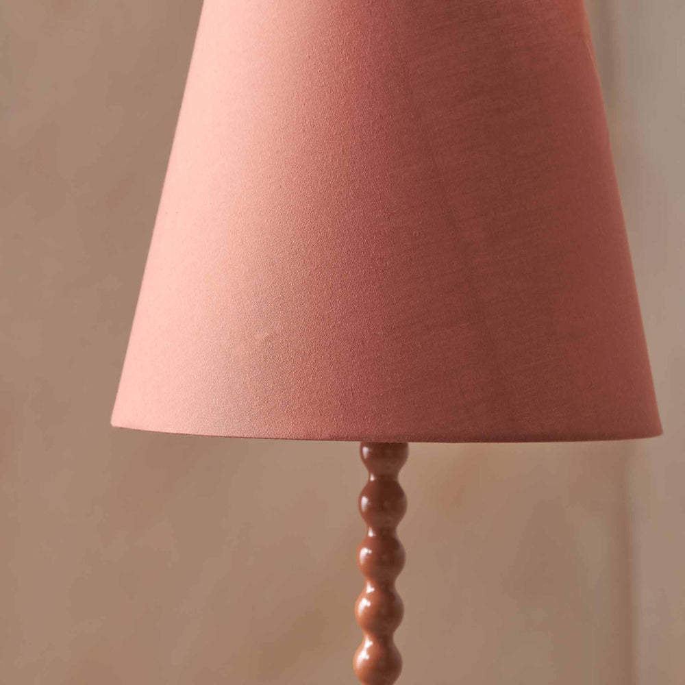 Elise Terracotta Metal Bobble Floor Lamp