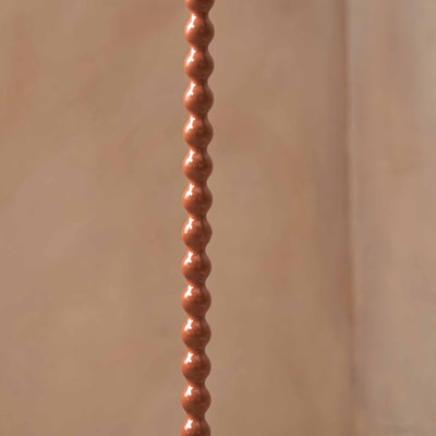 Elise Terracotta Metal Bobble Floor Lamp