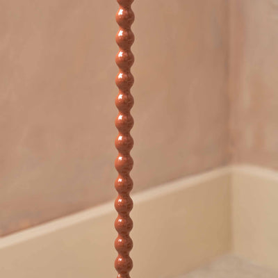 Elise Terracotta Metal Bobble Floor Lamp